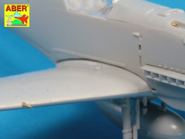 Aber A72 003 Armament for German fighter Me 109E-3 to G-4 (1:72)