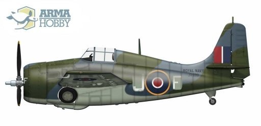 Arma Hobby 70032 Wildcat Mk VI Model Kit 1/72