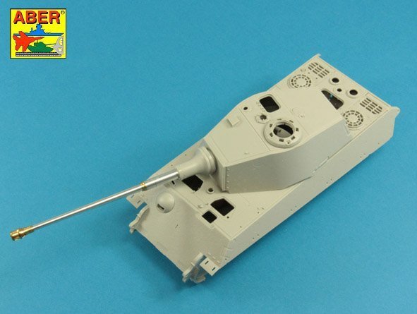Aber 35L-260 Barrel for German 8,8cm Kw.K 43 (L/71) gun used on Tiger B Henschel-Turm 1/35