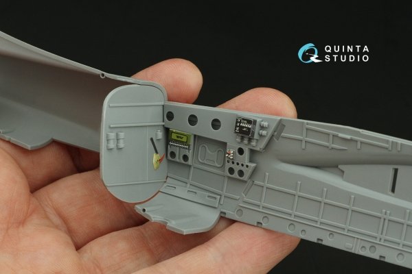 Quinta Studio QD48501 A-26C Invader 3D-Printed &amp; coloured Interior on decal paper (ICM) 1/48
