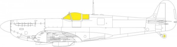 Eduard BIG49353 Spitfire Mk. XII AIRFIX 1/48