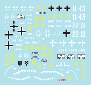 Star Decals 35-C1271 Balkan WW2 # 2 1/35