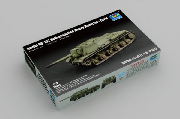 Trumpeter 07129 Soviet SU-152 Self-propelled Heavy Howitzer Early 1/72
