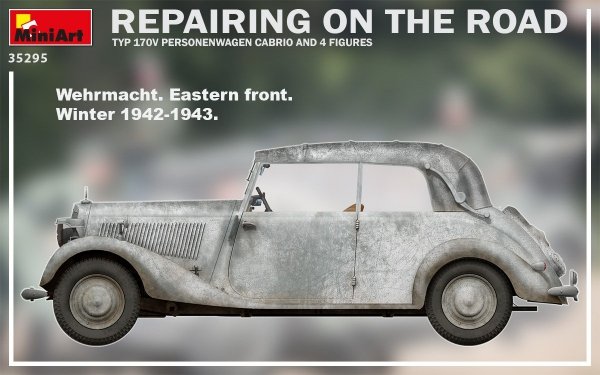 MiniArt 35295 REPAIRING ON THE ROAD 1/35