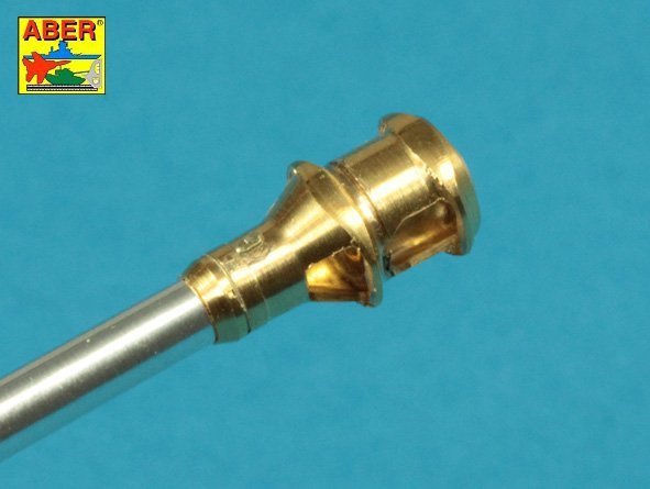 Aber 35L-046n German 75 mm Barrel for Kwk 40 L/48 with early model muzzle brake for Pz.Kpfw. IV Ausf.G late - Ausf.H (1:35)