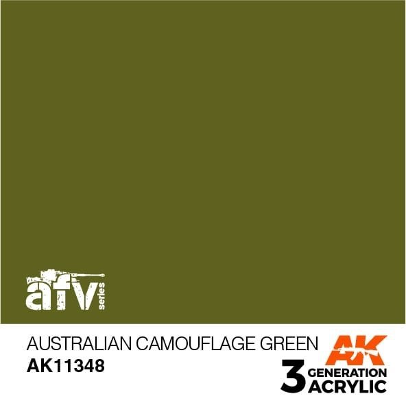 AK Interactive AK11348 Australian Camouflage Green 17ml