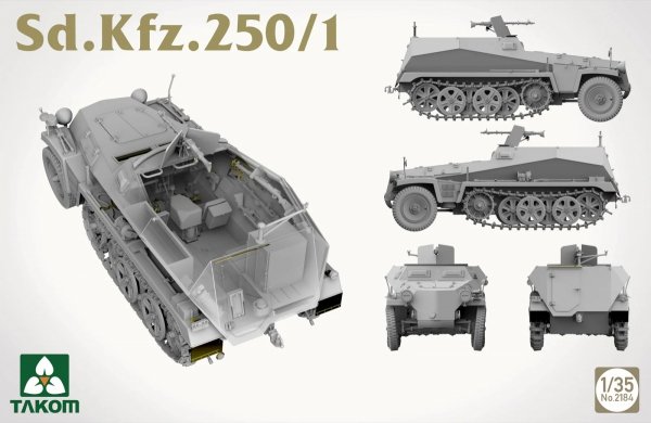 Takom 2184 Sd.Kfz.250/1 1/35