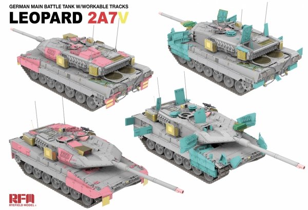 Rye Field Model 5109 Leopard 2A7V 1/35