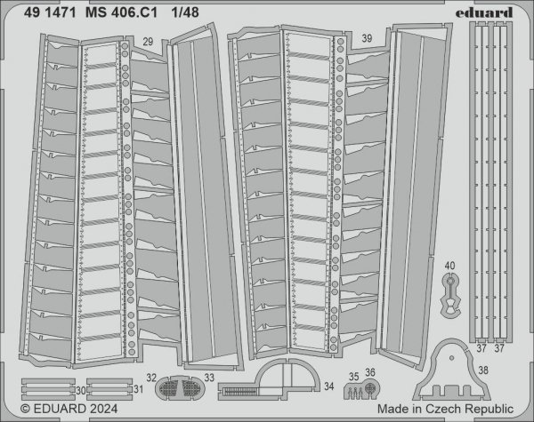 Eduard 491471 MS 406. C1 DORA WINGS 1/48