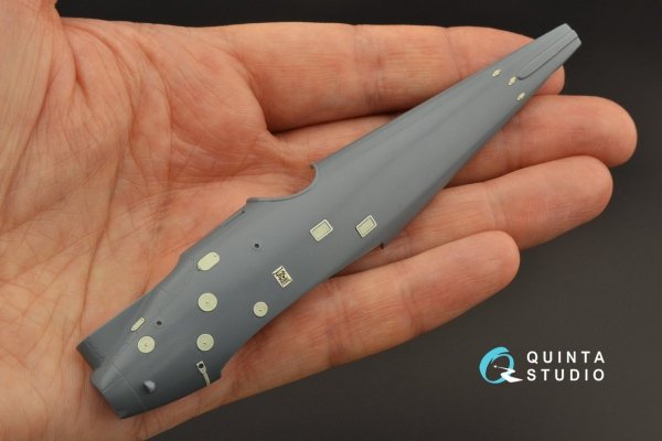 Quinta Studio QD48235 Pfalz D.IIIa 3D-Printed &amp; coloured Interior on decal paper (Eduard) 1/48