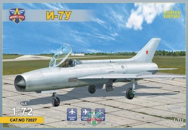 Modelsvit 72027 I-7U Supersonic interceptor prototype 1/72