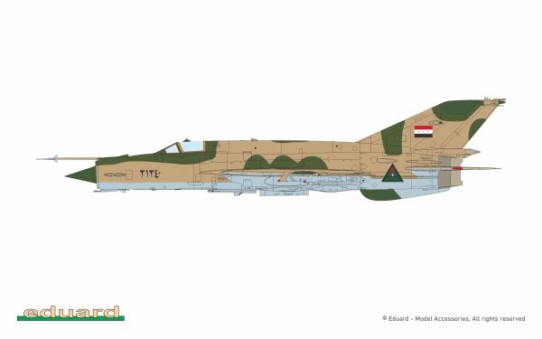 Eduard 2151 MiG-21bis DUAL COMBO 1/72
