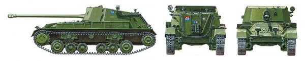 Tamiya 35356 British Self-Propelled Anti-Tank Gun Archer 1/35