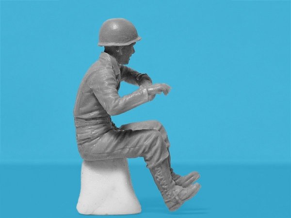 ICM 35599 WWII US Military Patrol (G7107 with MG M1919A4) 1/35