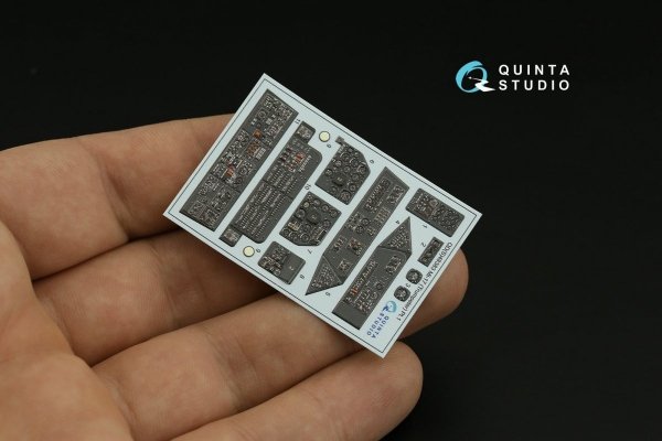 Quinta Studio QDS-48383 Mi-17 3D-Printed &amp; coloured Interior on decal paper (Trumpeter) (Small version) 1/48