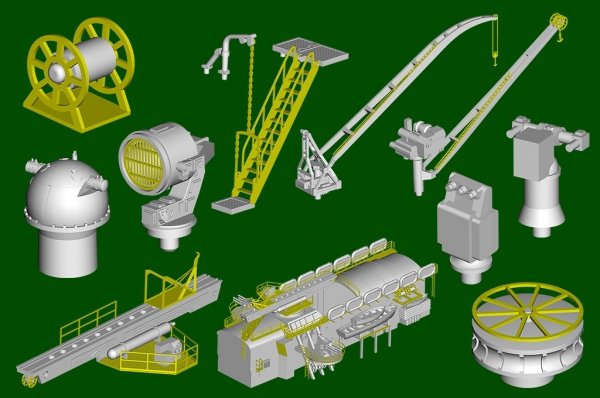 Trumpeter 05361 German Scharnhorst Battleship 1/350