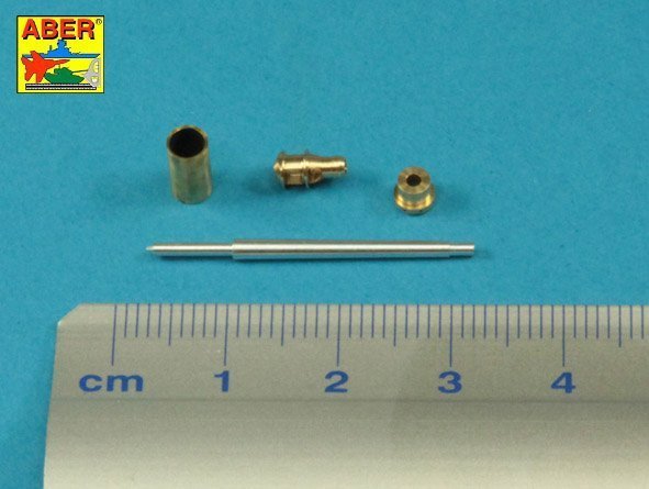 Aber 72L-65 German StuK.40 L/48 7,5 cm Bartel with middle model muzzle brake for StuG. III Ausf.G late &amp; StuG. IV - early (1:72)