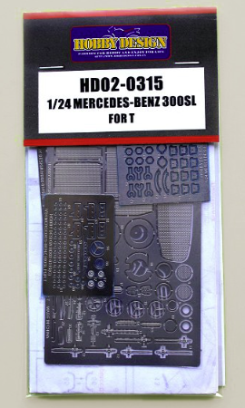 Hobby Design HD02-0315 Mercedes-BENZ 300SL Detail Parts (for Tamiya) 1/24