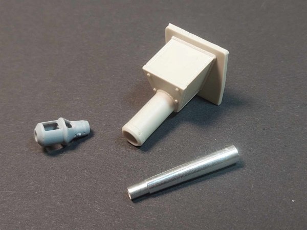 Panzer Art GB35-126 StuH III welded mantlet with StuG42 howitzer (Double baffle muzzle brake) 1/35