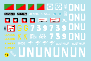 Star Decals 35-949 Modern African Wars 2 1/35