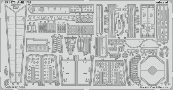 Eduard BIG49431 A-4B HOBBY 2000, HASEGAWA 1/48