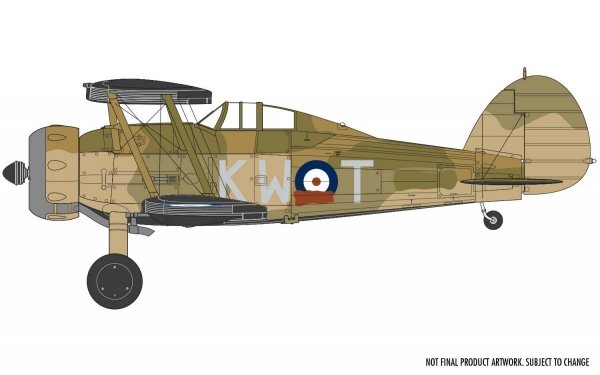 Airfix 02052A Gloster Gladiator Mk.I/Mk.II 1/72