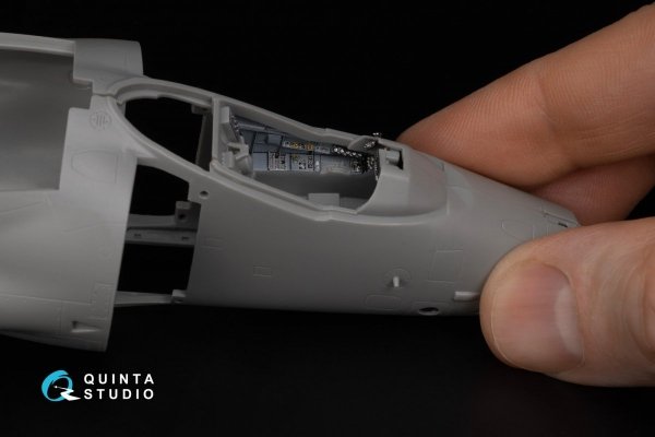 Quinta Studio QD48344 Sea Harrier FA.2 3D-Printed &amp; coloured Interior on decal paper (Kinetic) 1/48