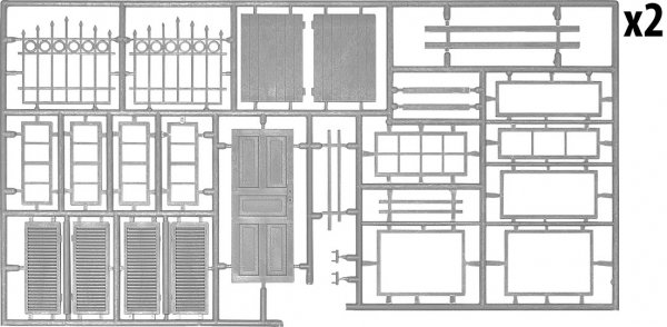 MiniArt 35585 ACCESSORIES FOR BUILDINGS 1/35