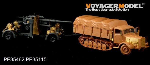 Voyager Model PE35462 WWII German Benz L4500R Maulter for zvezda 3603 1/35
