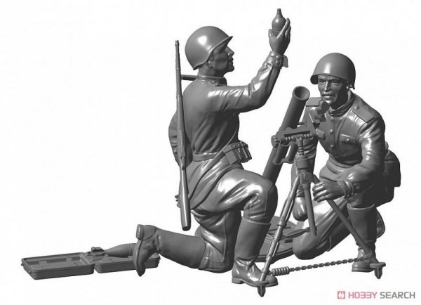 Zvezda 3651 Soviet Motorcycle M-72 with Mortar (1:35)
