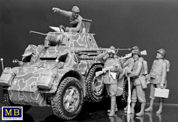 Master Box 35144 Italian Military men WWII 1/35