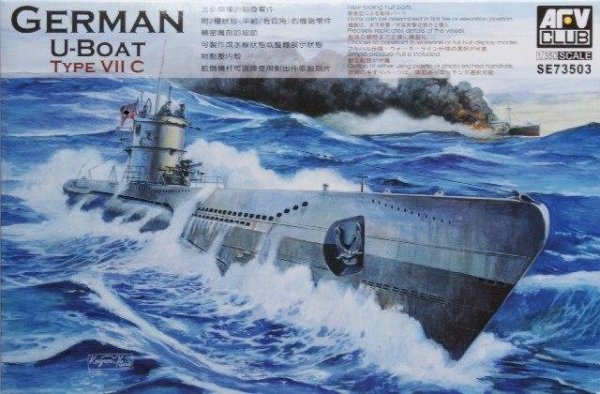 AFV Club 73503 German U-Boat Type VIIC