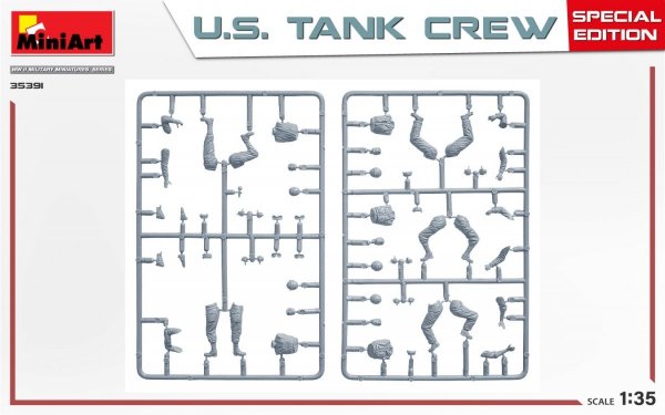 MiniArt 35391 U.S. TANK CREW. SPECIAL EDITION 1/35