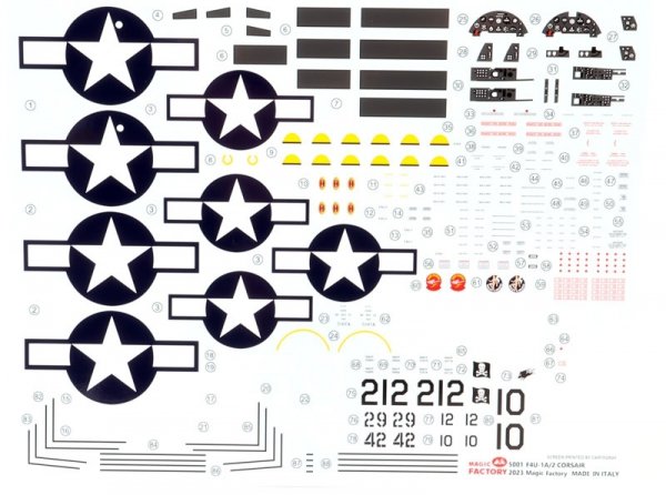Magic Factory 5001 F4U-1A/2 Corsair Dual Combo Limited Edition 1/48