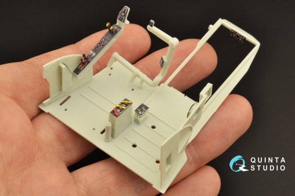 Quinta Studio QDS-32125 He 111 P/H 3D-Printed &amp; coloured Interior on decal paper (Revell/ProModeler) (small version) 1/32