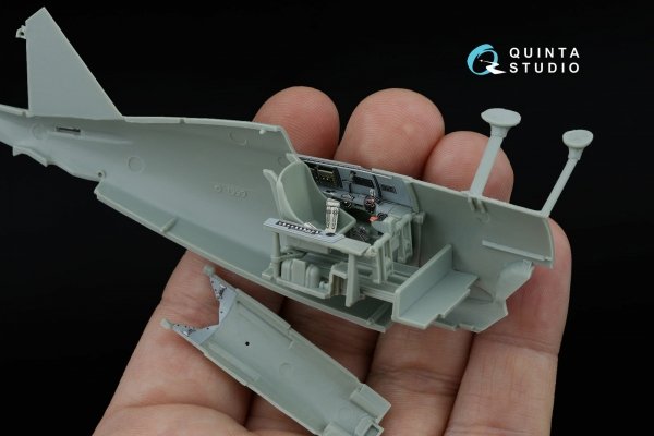 Quinta Studio QD48540 F3F-2 3D-Printed &amp; coloured Interior on decal paper (Academy/Accurate Miniatures) 1/48
