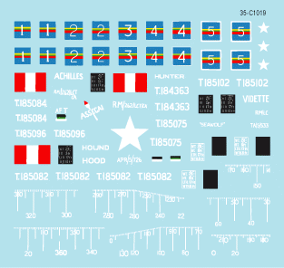Star Decals 35-C1019 RMASG Centaurs 1/35