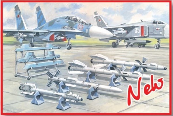 ICM 72212 Soviet Air-to-Air Aircraft Armament (1:72)