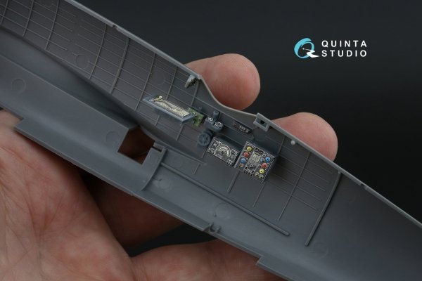 Quinta Studio QD+48554 Bristol Beaufighter Mk.VI 3D-Printed &amp; coloured Interior on decal paper (Tamiya) (with 3D-printed resin parts) 1/48