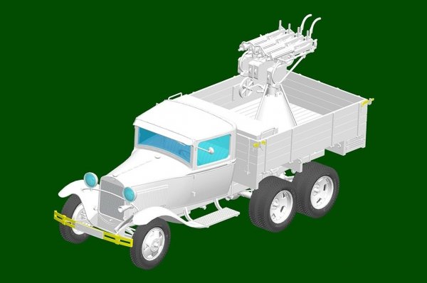 Hobby Boss 84571 GAZ-AAA with Quad Maxim AA Gun 1/35