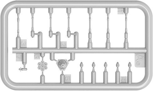 MiniArt 35258 GERMAN GRENADES &amp; MINES SET 1/35
