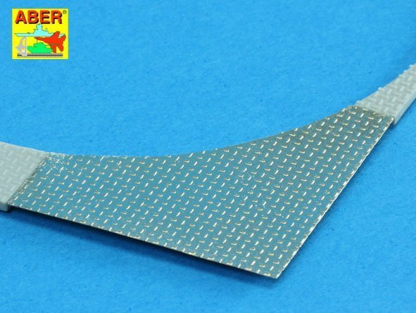 Aber 16099 WWII German pattern treadplate (Trumpeter Pz. IV) (1:16)