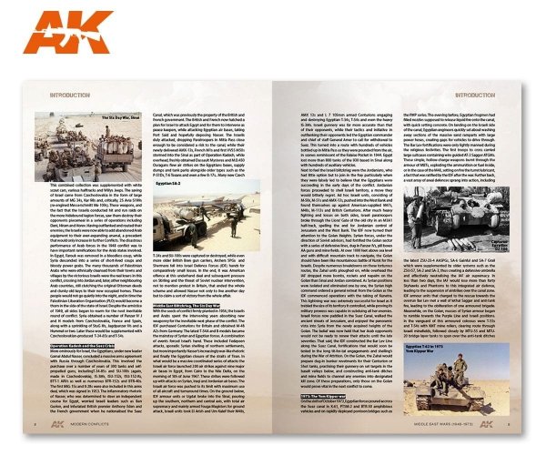 AK Interactive AK284 MIDDLE EAST WARS 1948-1973 VOL.1 PROFILE GUIDE (English)