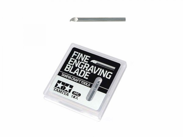 Tamiya 74147 Rylec grawerski 0.4mm (Fine Engraving Blade 0.4mm)