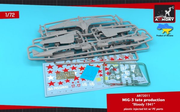 Armory Models 72011 MiG-3 late - 'Bloody 1941' 1/72