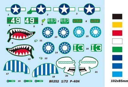 Hobby Boss 80252 P-40N Warhawk (1:72)