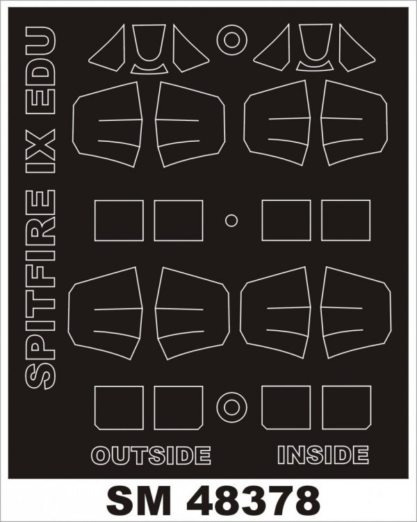 Montex SM48378 SPITFIRE IX EDUARD
