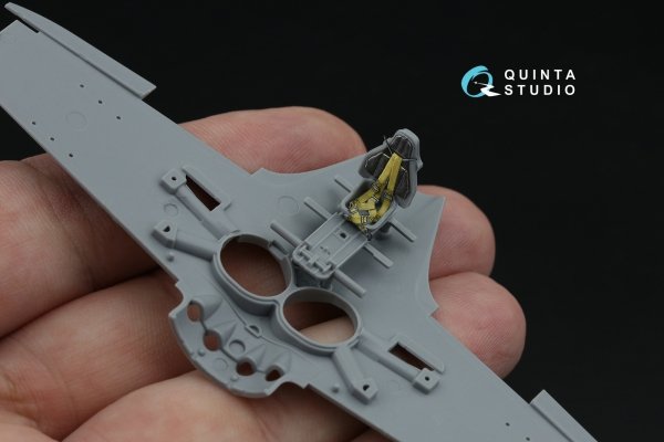 Quinta Studio QD72260 I-16 Type 5 3D-Printed &amp; coloured Interior on decal paper (Zvezda) 1/72
