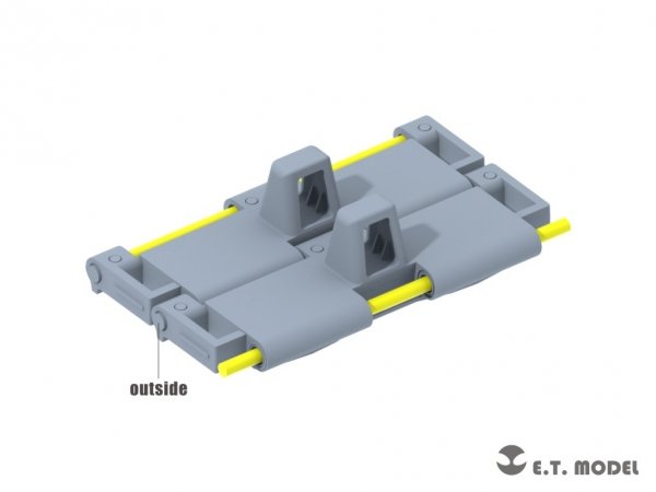 E.T. Model P35-095 WWII U.S.ARMY M4 Sherman T66 Workable Track For ASUKA/DRAGON/TAMIYA/TASCA Kit 1/35