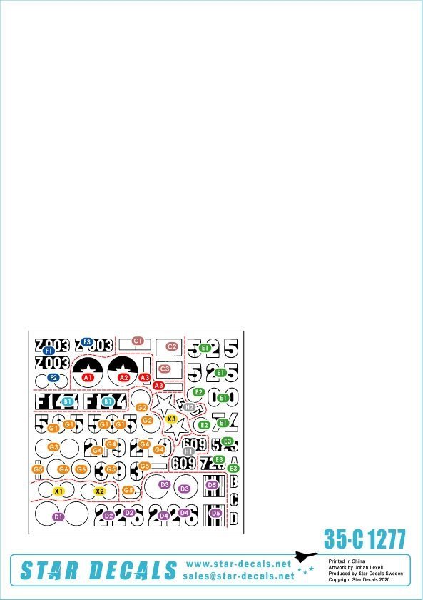 Star Decals 35-C1277 Vietnam 5. NVA 1/35